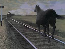 Horse and Train